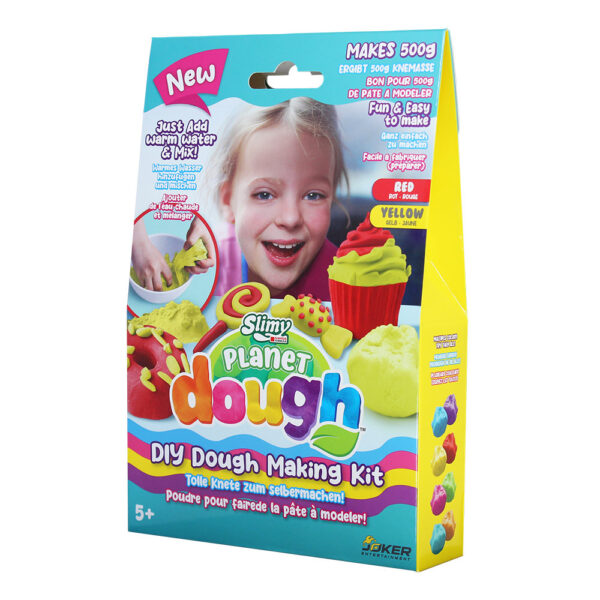 Slimy – Planet Dough DIY Dough Making Kit 4 Colors with Tools – 500grams