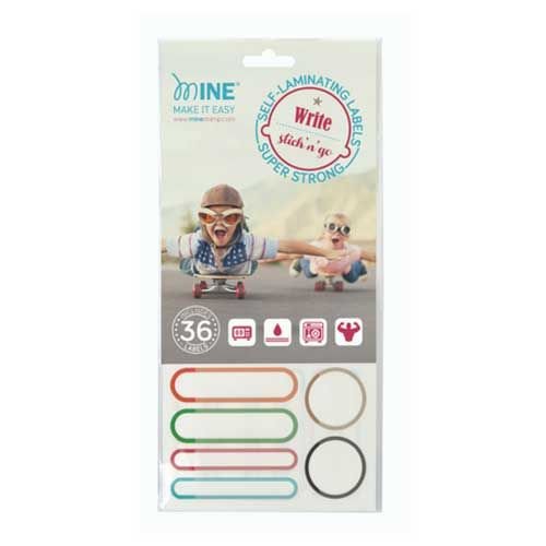 Mine Stamp – Self Laminating Labels