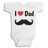 Twinkle Hands So glad you are my daddy Baby Onesie, Bodysuit, Romper
