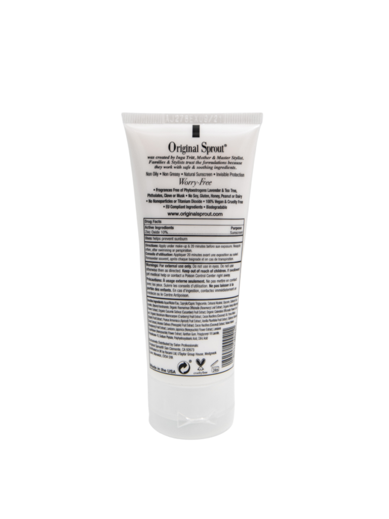 Original Sprout Face & Body SPF 27 Sunscreen 3 oz