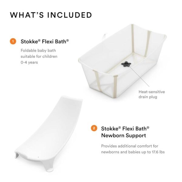 Stokke – Flexi Baby Bath Bundle – Sandy Beige
