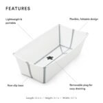 Stokke – Flexi Baby Bath X-large Bundle – White