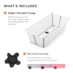 Stokke – Flexi Baby Bath X-large Bundle – White
