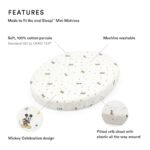 Stokke – Sleepi Mini Fitted Sheet V3 – Mickey Celebration