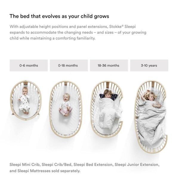 Stokke – Sleepi Mini Fitted Sheet V3 – Mickey Celebration