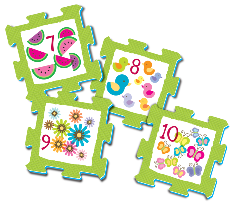 Sunta - Numbers & Objects Puzzle Mat 24pcs