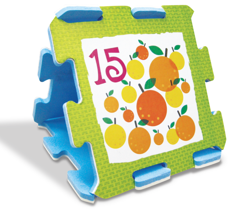 Sunta - Numbers & Objects Puzzle Mat 24pcs