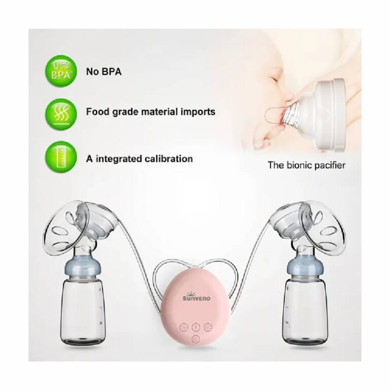 Sunveno - Automatic Dual Breast Pump with Controller - White