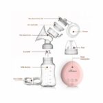 Sunveno – Automatic Dual Breast Pump with Controller – White