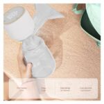 Sunveno – Automatic Smart Single Breast Pump with inbuilt Controller – White