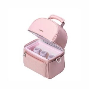 Sunveno - Breastmilk Cooler Bag With Insulation Box Set - Pink
