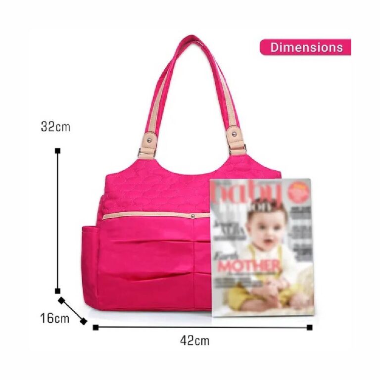 Sunveno - Fashion Diaper Tote Bag - Pink