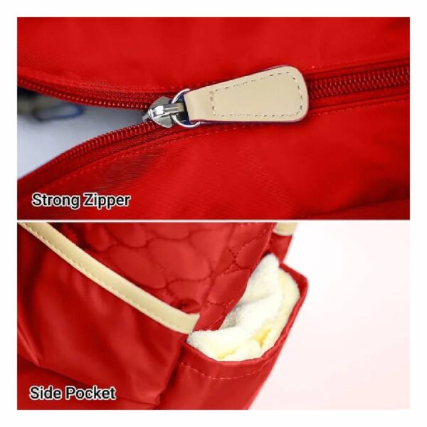 Sunveno – Fashion Diaper Tote Bag – Red