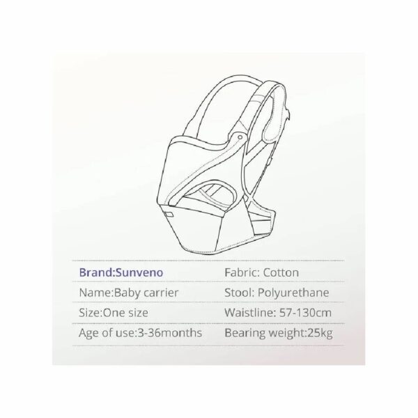 Sunveno – Flower Baby Carrier – Red