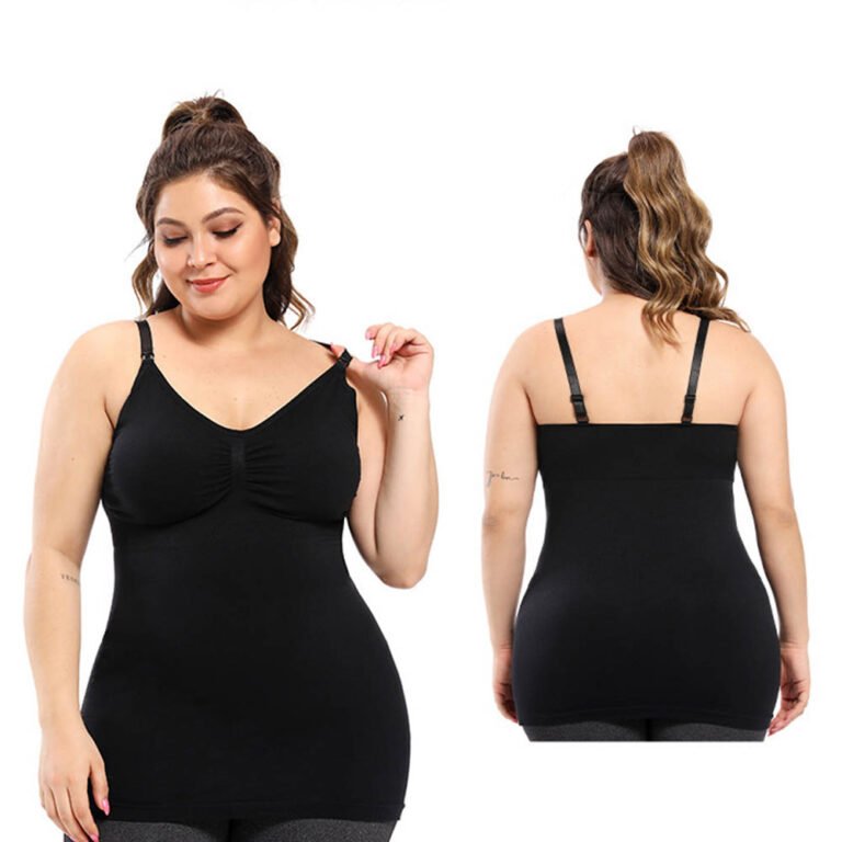 Sunveno - Maternity Nursing Tank - Black