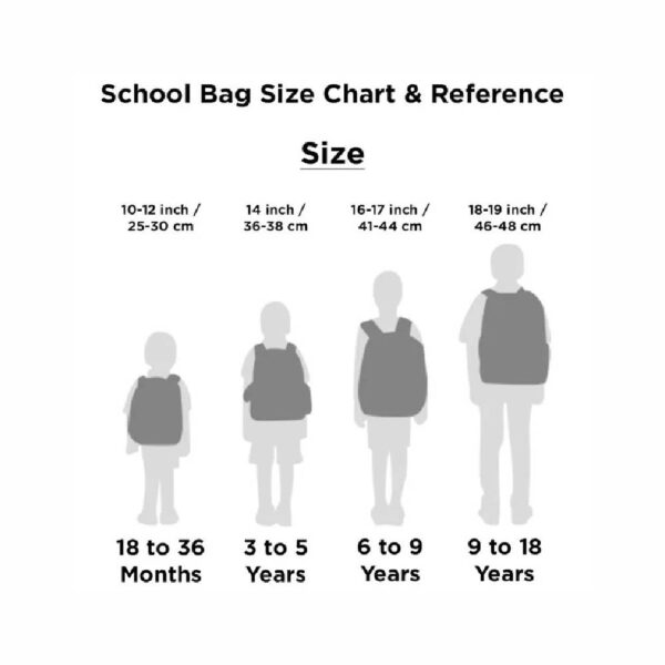Sunveno – Mermaid Ergonomic School Bag 15-inch – Pink