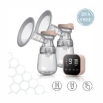 Sunveno – Smart Automatic Dual Breast Pump with Controller – White