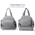 Sunveno – Signature Maternity Diaper Bag – Grey