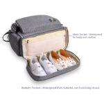Sunveno – Signature Maternity Diaper Bag – Grey