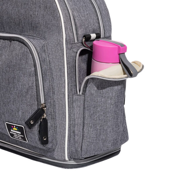 Sunveno – Signature Maternity Diaper Bag – Grey