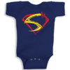 Twinkle Hands Super Man Baby Onesie