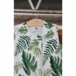 Little Unicorn – Cotton Muslin Sleep Bag – Tropical Leaf – Medium