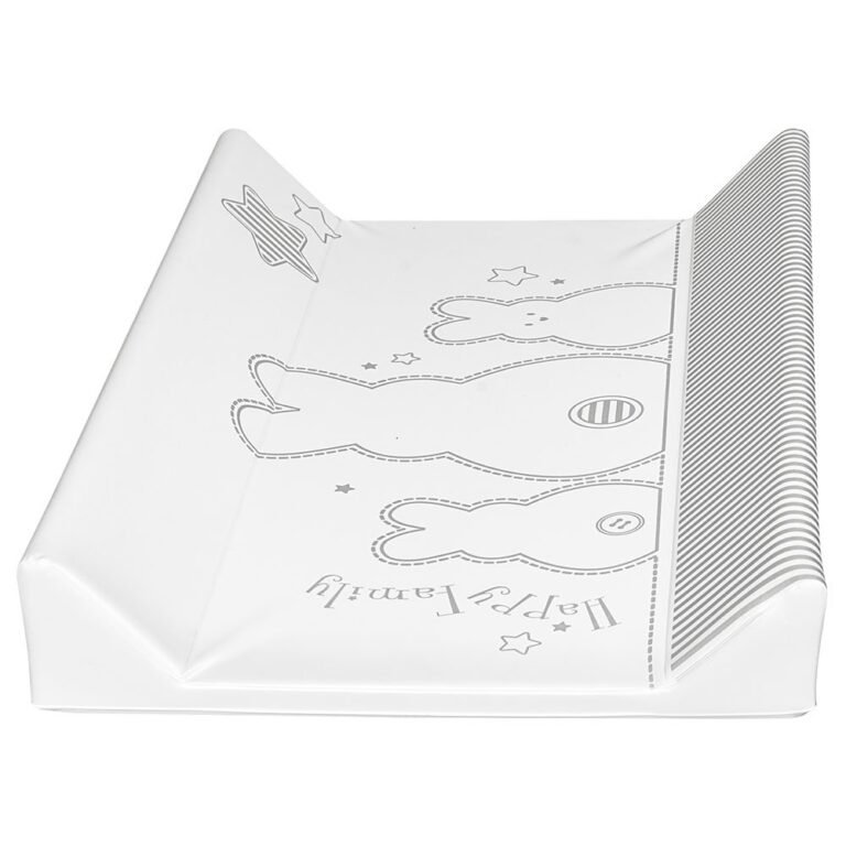 Brevi - Changing Mat Idea-Antibacterial - 3 Rabbits Grey