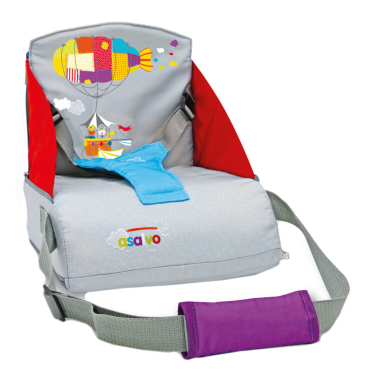 Asalvo - Go Anywhere High Chair Booster Seat - Zeppelin