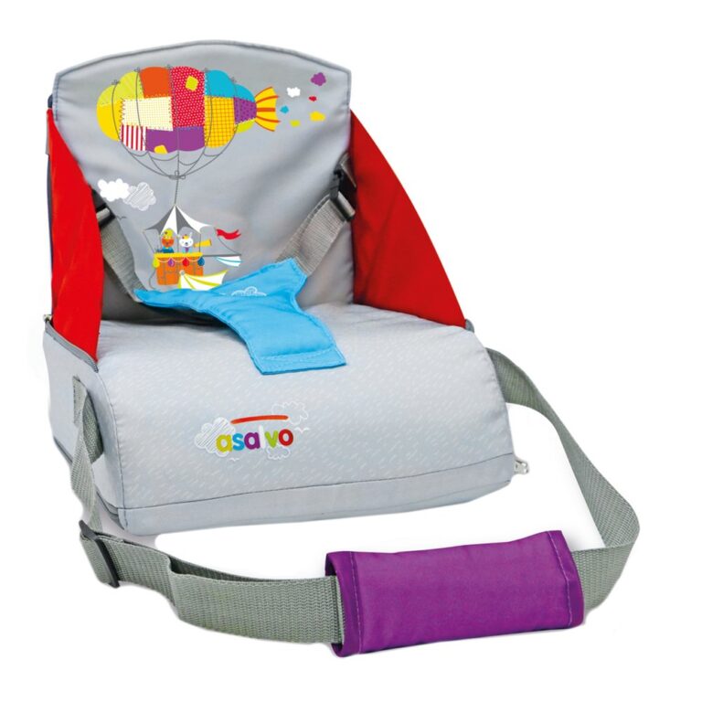 Asalvo - Go Anywhere High Chair Booster Seat - Zeppelin