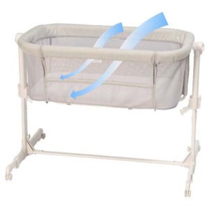 Brevi - Vicino Air Feel Foldable Bedside Crib - Grey