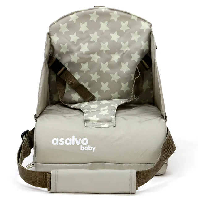 ASALVO Go Anywhere Booster Seat - Star Beige