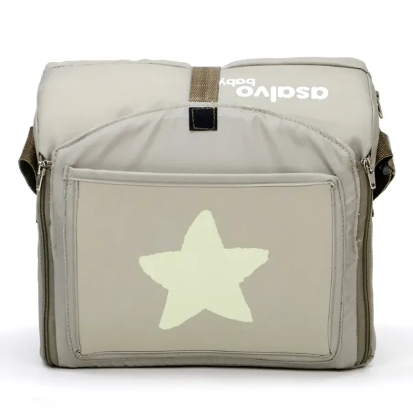 ASALVO Go Anywhere Booster Seat – Star Beige