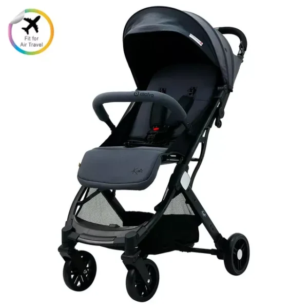 ASALVO – Kubic Light Travel Stroller – Grey