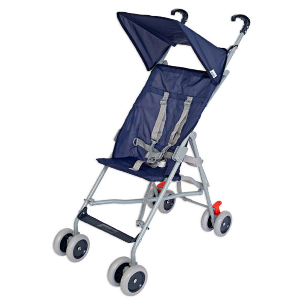 MOON – Jet-Ultra Light Weight/Compact Fold Buggy Stroller Dark Blue