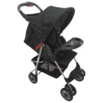 Moon – Bezik One Fold Stroller – Black