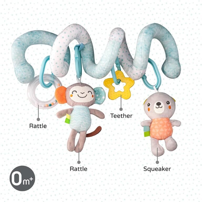Moon - Jungle Friends Activity Spiral Toy