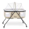 Teknum – 3-in-1 Baby Cot/cradle With Mosquito Net & Wheels – Ivory