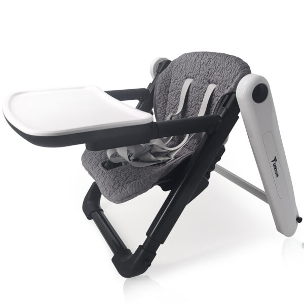Teknum 3-IN-1 Kids Foldable Dining Booster Chair – Grey