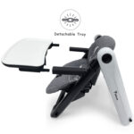 Teknum 3-IN-1 Kids Foldable Dining Booster Chair – Grey