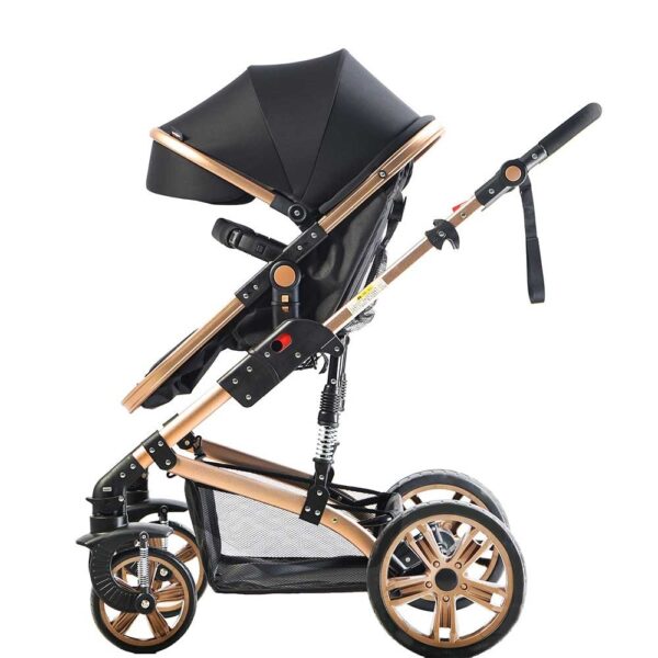 Teknum 3-in-1 Pram Stroller – Story – Black