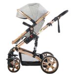 Teknum – 3-in-1 Pram Stroller – Grey