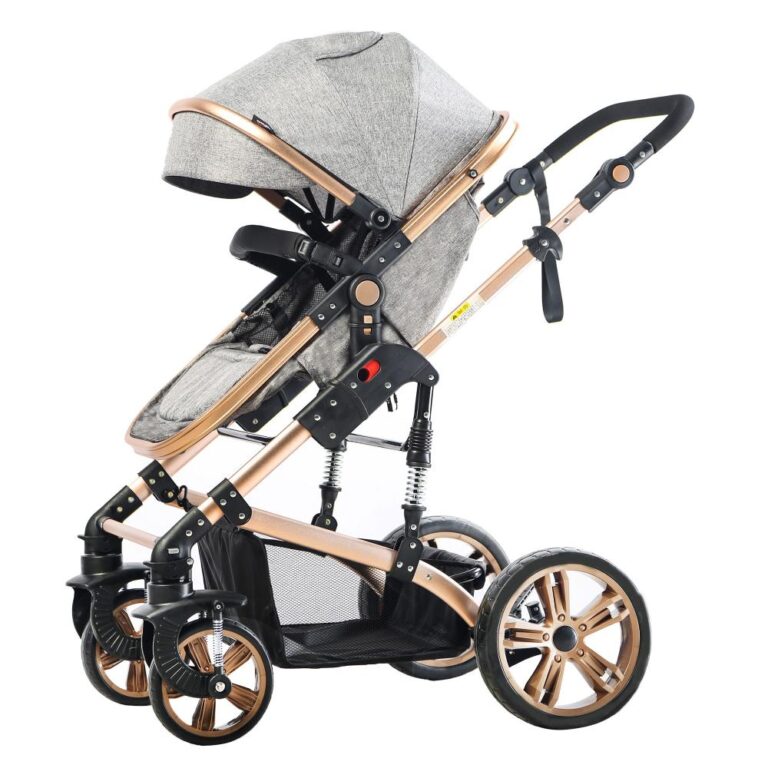 Teknum - 3-in-1 Pram Stroller - Grey