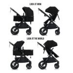 Teknum 3in1 Compacto Travel Stroller-Black