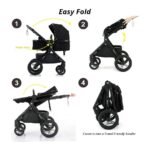 Teknum 3in1 Compacto Travel Stroller-Black