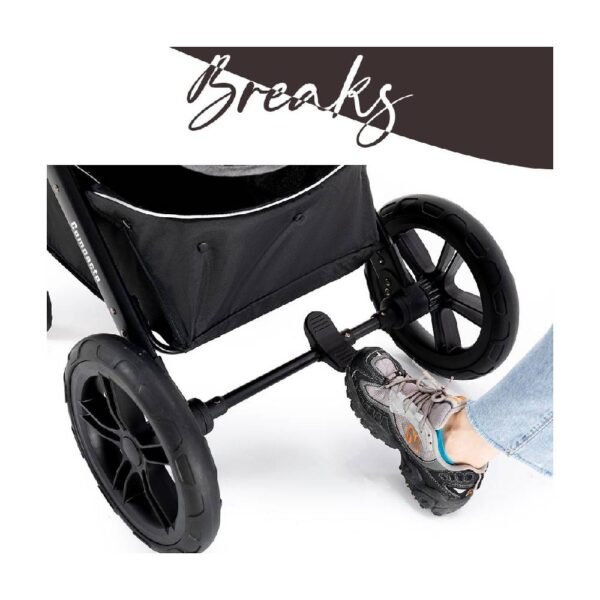 Teknum 3in1 Compacto Travel Stroller-Black