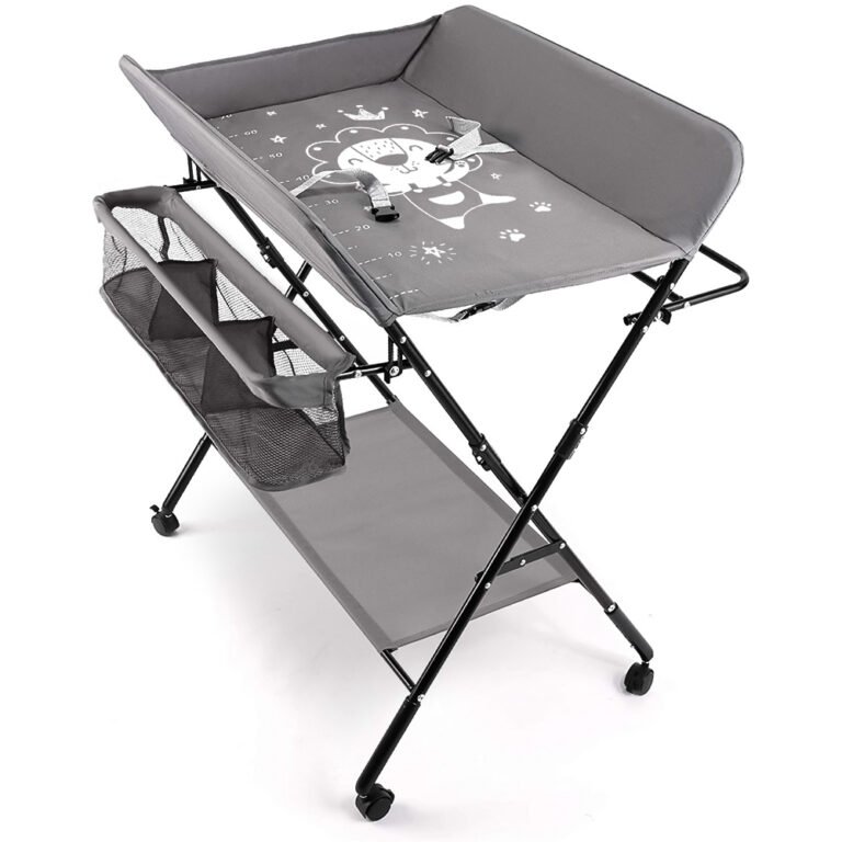 Teknum - 4-in-1 Diaper Changing Table Organizer - Grey