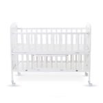 Teknum – 4in1 Wooden Bed Side w/ Storage and Height Adjustments – White