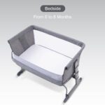 Teknum – All in One Bedside Crib Cot & Sofa Expansion Pack – Grey
