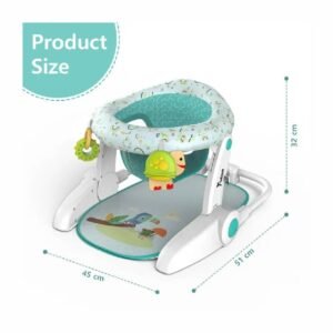 Teknum - Baby Portable Dining Feeding Chair and Recliner Activity Chair - Green