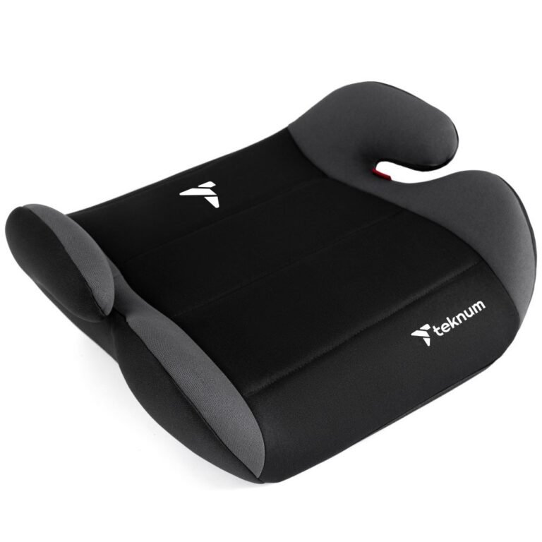 Teknum - Car Seat Booster Pluto - Black (4 - 12yrs)